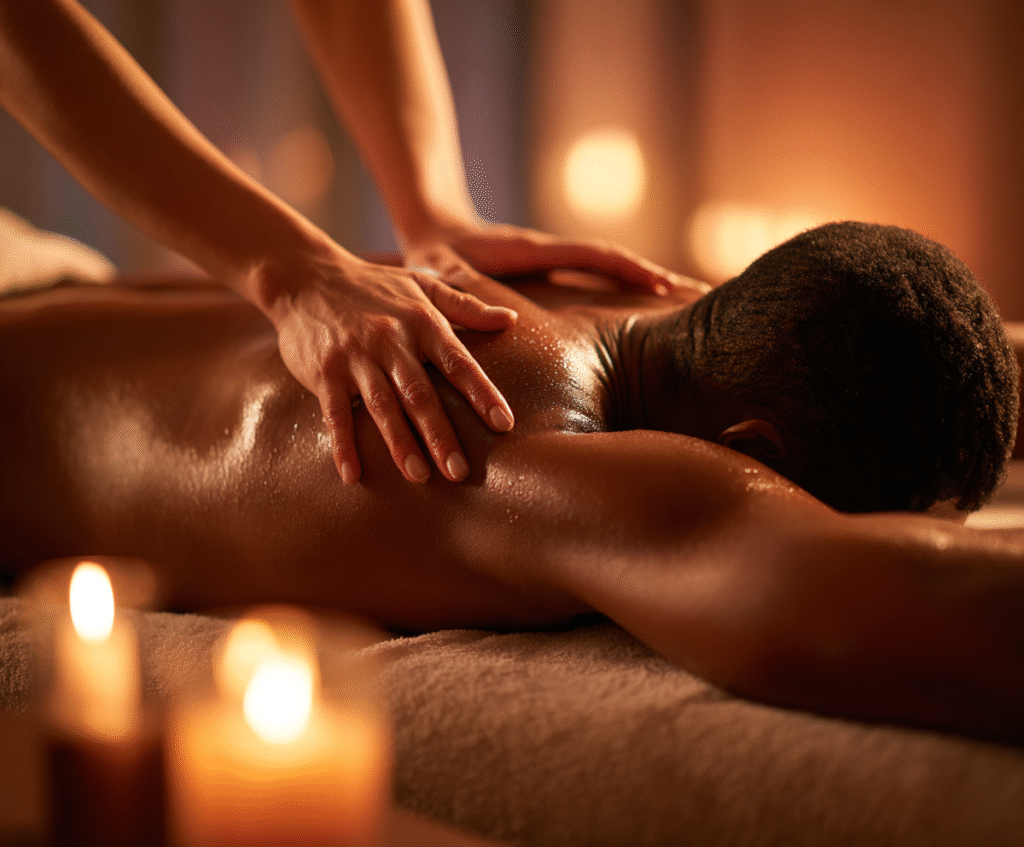 emaruiz a cinematic spa scene with warm golden candlelight. a 9f85109e 99cb 406d 9ed3 da40fe086878 1